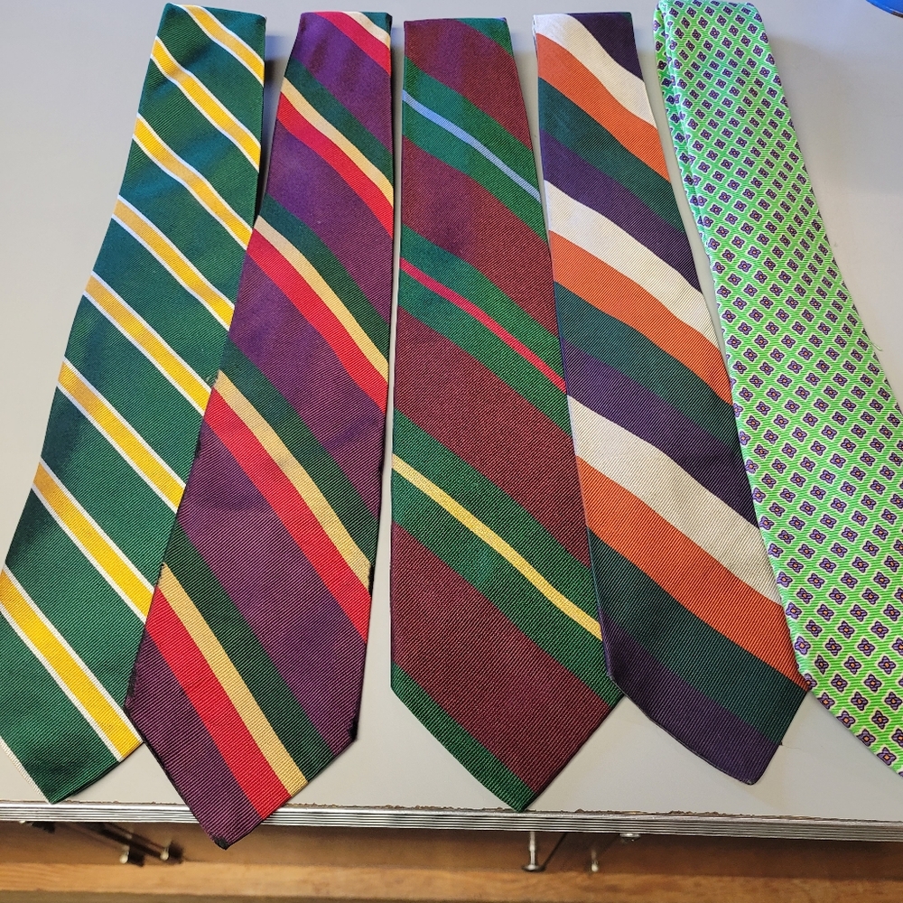 Polo Ralph Lauren Multicolor Striped and Patterned Ties